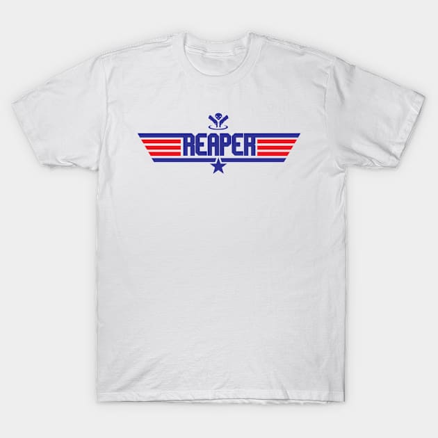 Topgun Reaper Overwatch T-Shirt by Rebus28